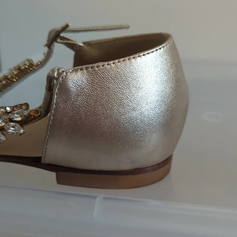 Giuseppe Zanotti Rhinestone Bridal Thong Sandals - Picture 9 of 10